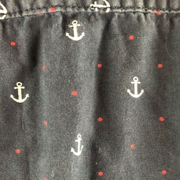 3/$25 PAPER DENIM & CLOTH BLUE NAUTICAL ANCHOR BUTTON DOWN SHIRT 8 - Picture 6 of 10